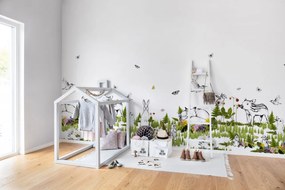 Fototapet, The Rabbit's Playground, Rebel Walls