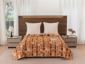 Cuvertura de pat PUMPKIN STRIPES, colorata Dimensiune: 220 x 240 cm