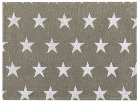 Suport farfurie Stars bej, 33 x 48 cm,
