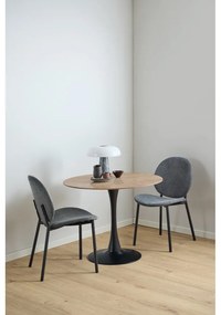 Scaun de dining gri antracit Cliff – Actona