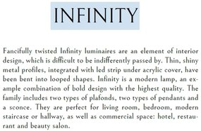 Plafoniera moderna LED INFINITY C0099 MX