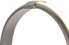 Lampă pendantă de design din oțel reglabilă cu LED inclus - Viola Due