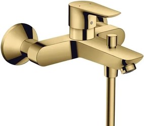 Baterie cada - dus Hansgrohe Talis E monocomanda auriu lucios