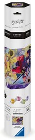 CREART PICTURA PE NUMERE PENTRU ADULTI TABLOU CANVAS KANDINSKY GALBEN ROSU ALBASTRU - RAVENSBURGER (RVSPBN23918)