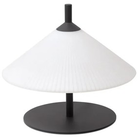 Lampa de iluminat exterior decorativ SAIGON 50/R55 gri/alb opal