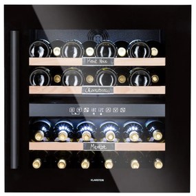 Vinsider 36 Onyx Edition, frigider pentru vin, 2 zone de răcire, 5-22 °C, 85 l