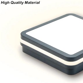 Corp de iluminat LED de exterior cu senzor Brilagi BENE LED/18W/230V 22x22 cm IP54