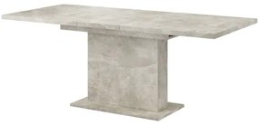 Masă extensibilă STRAP, gri beton