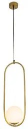 Pendul modern 1 bec G9 18142-BR Zambelis