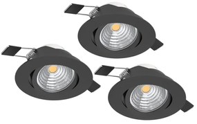 SET 3x corp de iluminat LED încastrat dimabil SALICETO LED/6W/230V Eglo 900747