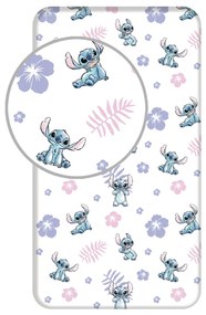 Disney Lilo și Stitch cearșaf cu elastic 90x200 cm