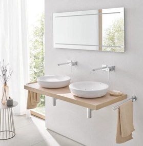 Lavoar baie pe blat, rotund Grohe Essence Vessel 45x45 cm, tratament PureGuard