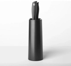 Set 5 cutite Brabantia Tasty+ 1001177, Otel calit, Rezistent la zgarieturi si coroziune, Gri inchis