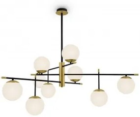 Lustra moderna 9 becuri E14 MOD048PL-09G NOSTALGIA Maytoni