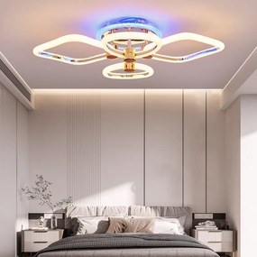 Lustra Led Cu Telecomanda, Elit's, Opal E, 126 w Intensitate Reglabila, RGB