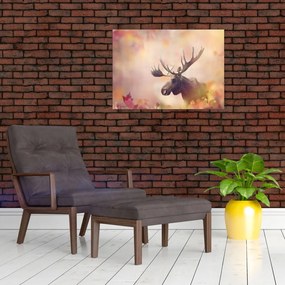 Tablou - Pădure în frunze de toamnă (70x50 cm)