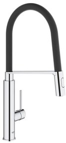 GROHE 31491000 - Baterie pentru chiuvetă CONCETTO cu duș profesional, crom lucios