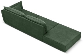 Șezlong verde închis (cu colț pe partea dreaptă) Vanda – Mazzini Sofas