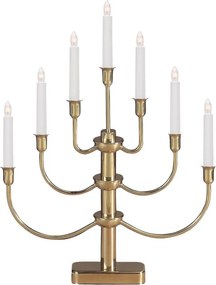 Markslöjd 704415 - Sfesnic de Crăciun GYLLING 7xE10/3W/230V auriu