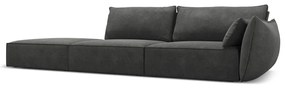 Șezlong gri (cu colț pe partea dreaptă) Vanda – Mazzini Sofas