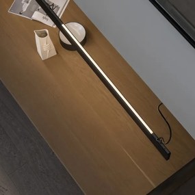 Ideal Lux - Lustră LED suspendată pe cablu LINUS, 32W, 230V, 4000K, CRI 90, 120 cm, negru