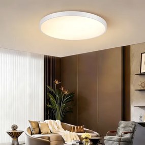 Immax NEO 07315L-LED Plafonieră reglabilă SEMPLICI 96W/230V diam. 80 cm Wi-Fi Tuya albă + telecomandă