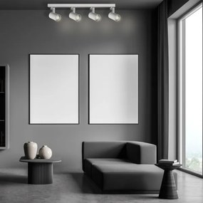 Spot LYNX 4xGU10/10W/230V alb