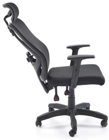 Scaun de birou Mason negru H130 cm
