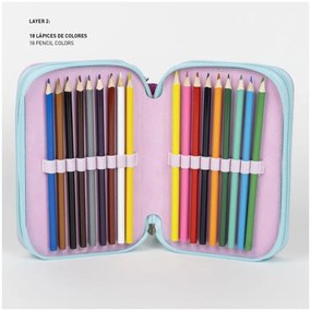Gabby&#039;s Dollhouse Rainbow penar echipat cu 3 compartimente