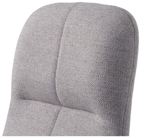 Fotoliu gri deschis pivotant de relaxare Manning – Unique Furniture