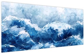 Tablou - Ilustrație a mării (120x50 cm)