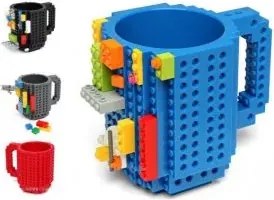 Cană creativă - albastră