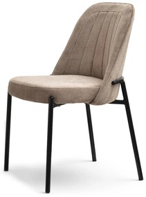Scaun Ella (bej + negru). Promo -13%. 1111042