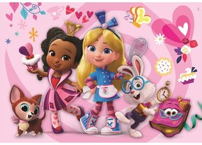 Disney Classics Fergie Puzzle cu 104 piese de la Clementoni: Cofetăria Alice în Țara Minunilor Disney