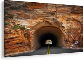 Tablou - tunel în stâncă (90x60 cm)