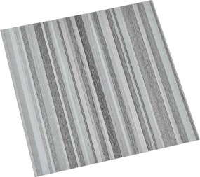 vidaXL Plăci de Pardoseală 55 pcs Gri deschis 5,11 m² PVC