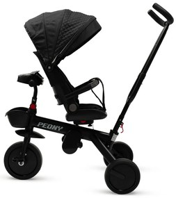 Baby Mix Triciclu pentru copii Peony EVA, negru