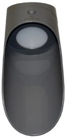 Aplică LED solară cu senzor PALESA LED/1W/3,7V IP65 1800 mAh gri