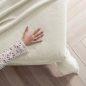 Cuvertură crem din janilie 220x240 cm Talo – Filumi