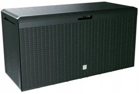 Lada depozitare de gradina, antracit, 114x47x 59 cm, Rato Plus
