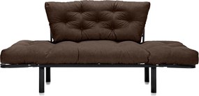 Canapea Extensibilă 2 locuri SUNNY, pentru terasă, 155x70x85 cm, Maro-Enjoy