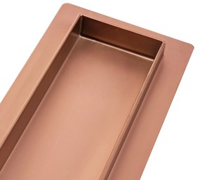 Rigola liniara Rea Pure Neo brushed copper 60