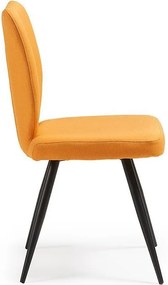 Scaun tapitat TINA portocaliu C773J13 JG