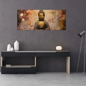 Tablou - Buddha, pictură (120x50 cm)