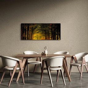 Tablou cu pădure (120x50 cm)