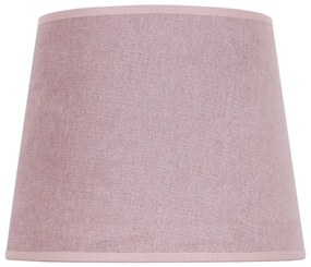 Duolla - Abajur pentru lampă de birou CLASSIC M E27 pr. 24 cm roz