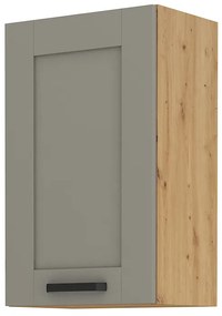 Dulap superior de bucătărie Lucid 45 G 72 1F (Stejar artisan + claygrey). 1045495