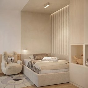 Sollux SL.2614 - Aplica de perete AURA 1xGX53/10W/230V culoare crem