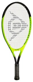 Racheta de tenis pentru copii Dunlop™ Nitro 21 Gooo, Din aluminiu, Lungime 53.4 cm, 4-6 ani, Verde