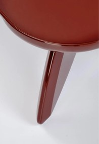 Măsuță de cafea dreptunghiulară Lumis 120 cm - burgund